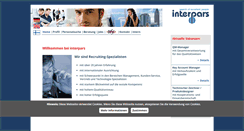 Desktop Screenshot of interpars.com